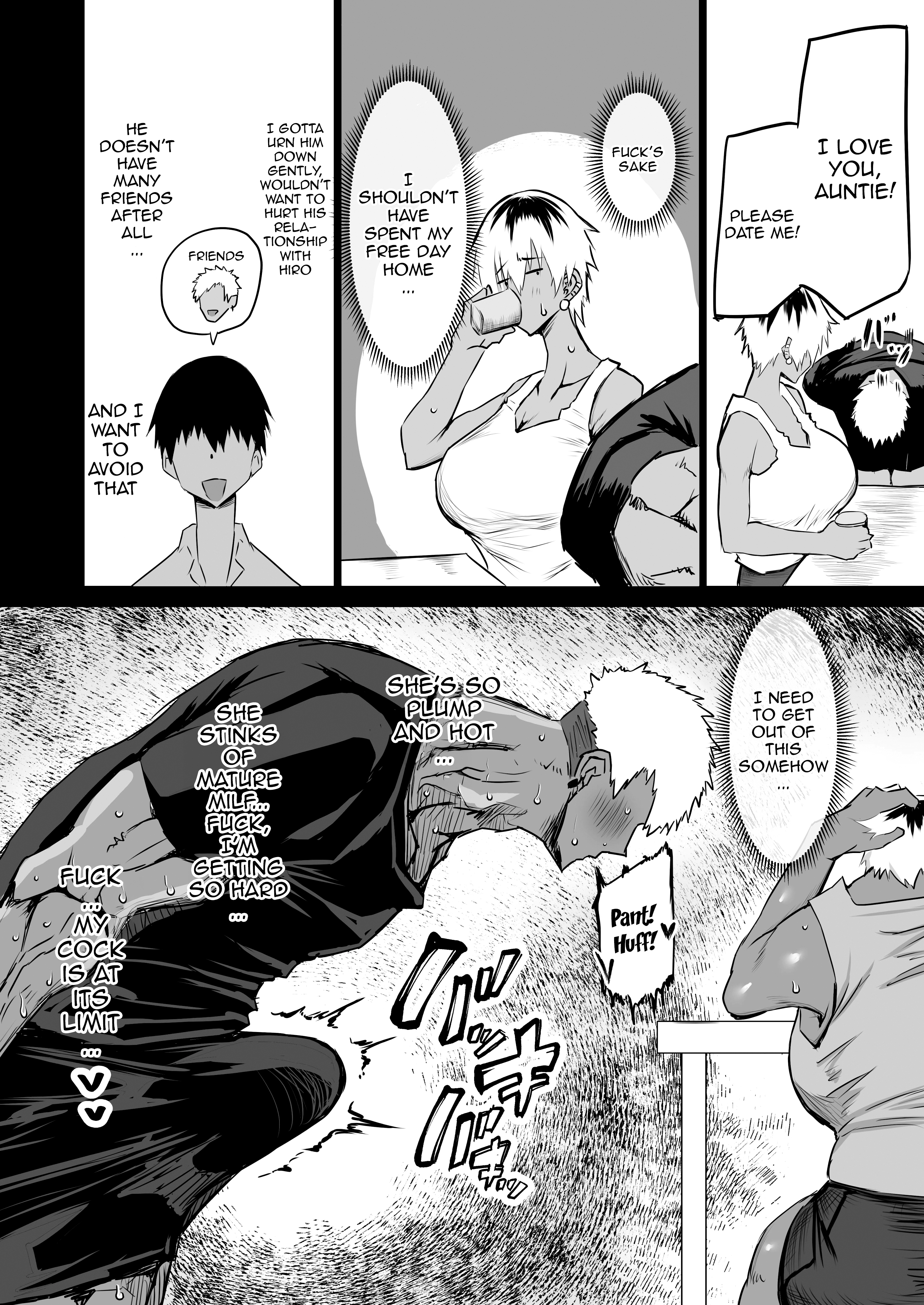 Hentai Manga Comic-My Friend Uses My Mom And Aunt To Get Off-Read-23